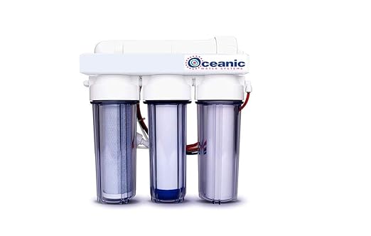 4 Stage - Hydroponics Reverse Osmosis Water Filtration System | 100 GPD | Water Purifier for Indoor or Outdoor Garden Use | Hydroponics Growing System by Oceanic Water Systems