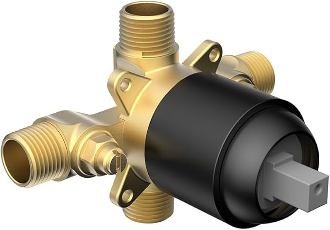 Shower Set with Trim Kit, Galim GL-SD, Shower Head & Faucet Set Complete with Valve, Shower Fixtures, Tub and Shower Trim Kit, Bathtub Shower Faucet set, Single Handle Pressure Balance, Brushed Nickel