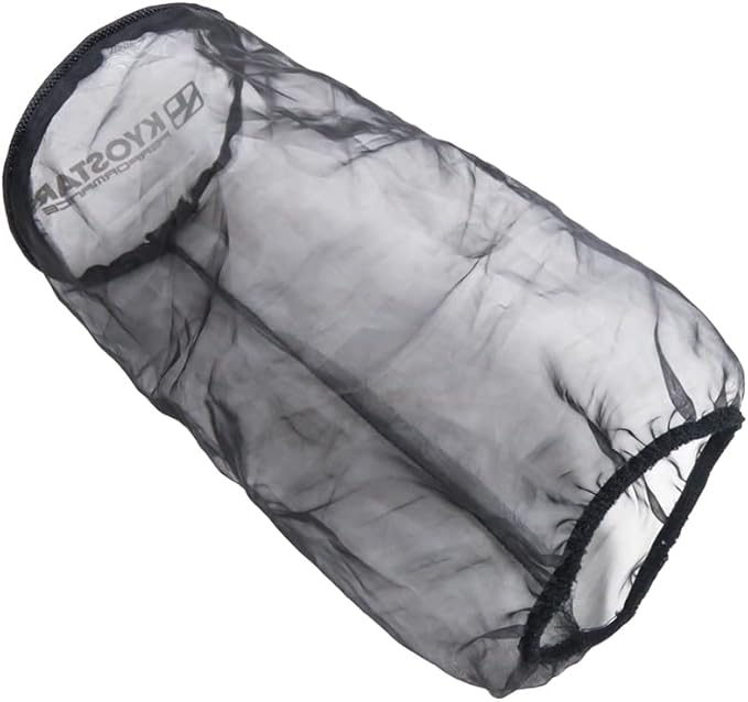 Kyostar Universal 9 Inch Air Filter Cover, Dustproof Cold Air Intake Filter Cover Wrap for Car, Air Intake Filter Sock Cover for High Flow Air Intake Filters