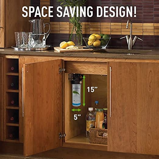 Pentair Everpure H-54 Quick-Change Replacement Cartridge, EV925268, NSF Certified to Reduce Lead, For Use in Everpure H-54 Drinking Water System, 750 Gallon Capacity, 0.5 Micron