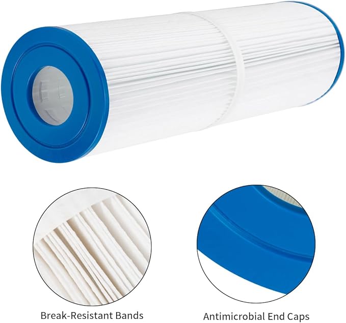 WuYan Replacement Spa Filter PRB25-IN, for Unicel C-4326,Filbur FC-2375,Guardian 413-106,FC-2370, 3005845, 17-2327, 100586, 33521, 25392, 817-2500 Hot Tub Filter
