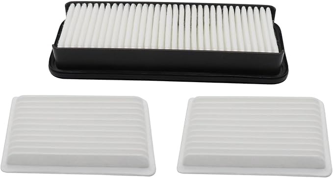XQSMWF Cabin Air Filter Kit Compatible with Kubota Tractor SVL75-2C SVL75C SVL90-2C M6040 M7040 L3240 L4060 L4240 L4740 B2650 B3000 B3030 B3350 Cabin Replce T1855-71600 6A671-75090 014520-0804