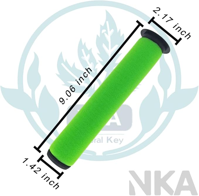 NKA 1611215 Vacuum Filter Replacement Compatible with Bissell AirRam Stick Vacuum Compare to Part # 1611215 for Models 1984 19844 1984B 1984C 2144 21448 19841 Pack of 4