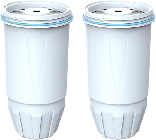 Lifefilter Water Filter Replacement for Pitcher Filters and Dispenser Filters, ZR-001 ZR-003 ZP-600 ZR-017, Multi-Stage Filter System, Reduce TDS, PFOA/PFOS, Chlorine, 2 Pack
