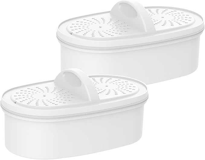 Replacement for All Waterdrop Pitcher and Dispenser Filtration Systems, Fits Waterdrop WD-PF-01A Plus, Reduces PFAS, PFOA/PFOS, Chlorine, Last Up to 200 Gallons (Pack of 2), AQUA CREST