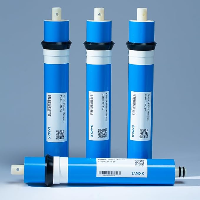 Reverse Osmosis Membrane 50GPD Water Filter Replacement for Reverse Osmosis System 11.75"x1.75" Under Sink RO Drinking Purify for House