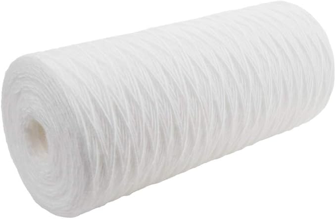 Clear Choice Sediment Water Filter 50 Micron 10 x 4.50" Water Filter Cartridge Replacement 10 inch RO System CW-50, 5599401 AP814, 2-Pk