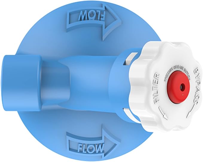 Pentair OMNIFilter U30 Filter System, 10" Premium Standard Water Filtration System with Bypass Valve-in-Head, 3/4" NPT, Includes Clear Housing, T01 Cartridge, Wrench and Mounting Bracket, 5 Micron
