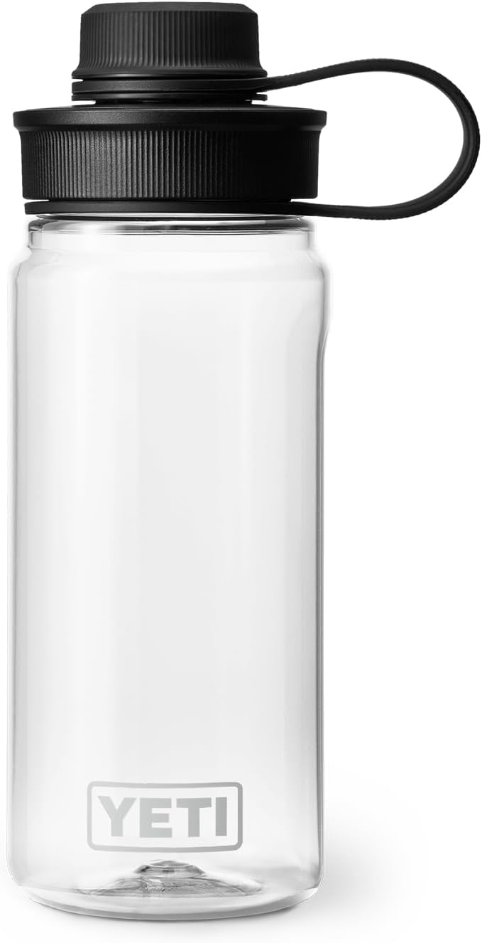 YETI Yonder Water Bottle with Yonder Tether Cap, Lightweight, Leakproof and BPA-Free