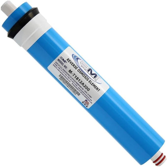 APPLIED MEMBRANES INC. 200 GPD Reverse Osmosis Membrane | RO Membrane Water Filter Replacement for Reverse Osmosis Water Filtration System | 1.8” x 12” Universal Compatibility | Made in USA