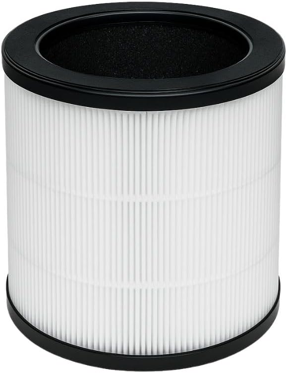 Nispira HAPF360 Type J Filter Replacement For Holmes HAP360W HAP360 Bionaire 360° UV Air Purifier BAPF361 3-in-1 True HEPA Activated Carbon 1 Pack