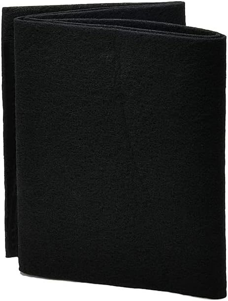 Carbon Fabric Filter Replacement Cut To Fit Charcoal Hepa AC Vent Filter Activated Carbon Air Filter Fabric Sheet Carbon Pad 16 x 48 inch