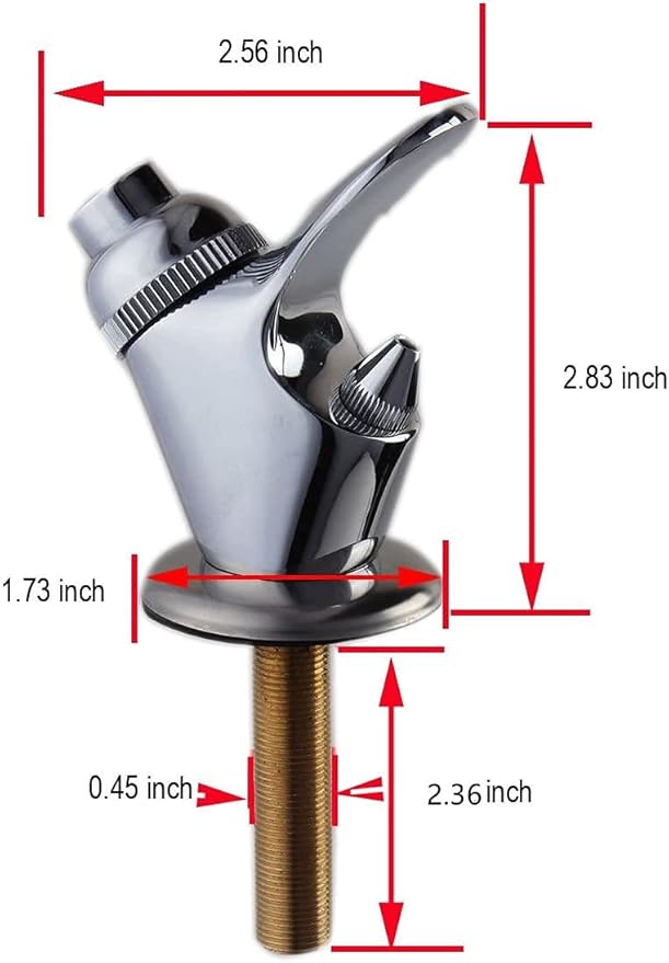 100% Lead-Free Drinking Fountain Faucet for Reverse Osmosis Water Filters, Public Outdoor Drinking Fountain Water Purifier Accessories Park School Drinking Water Tap