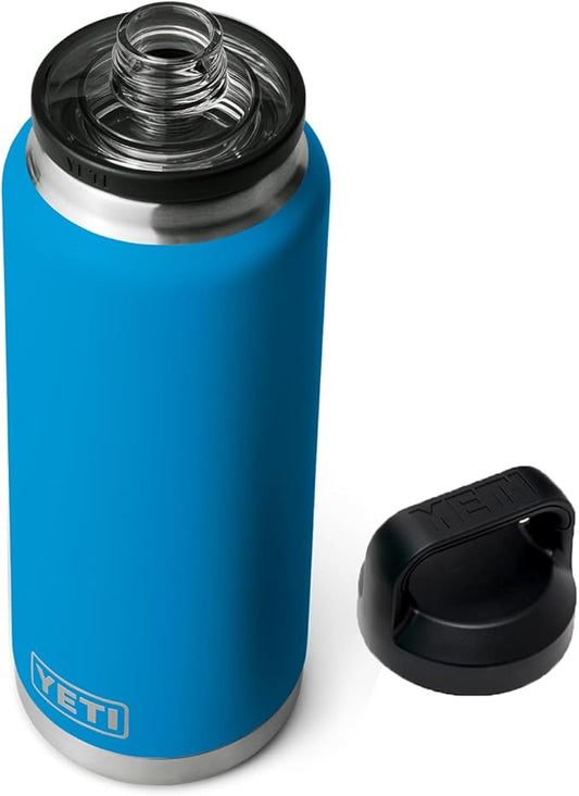 YETI Rambler 36 oz Bottle, Vacuum Insulated, Leakproof, Stainless Steel with Chug Cap