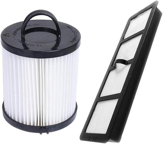 SaferCCTV Replacement EF6 HEPA Exhaust Filter and Vacuum Dust Cup Filter DCF-21 Replaces Part # 67821, 68931, 68931A, EF91 Compatible with Eureka Airspeed AS1000 Series Upright Vacuum Cleaners (1 Set)