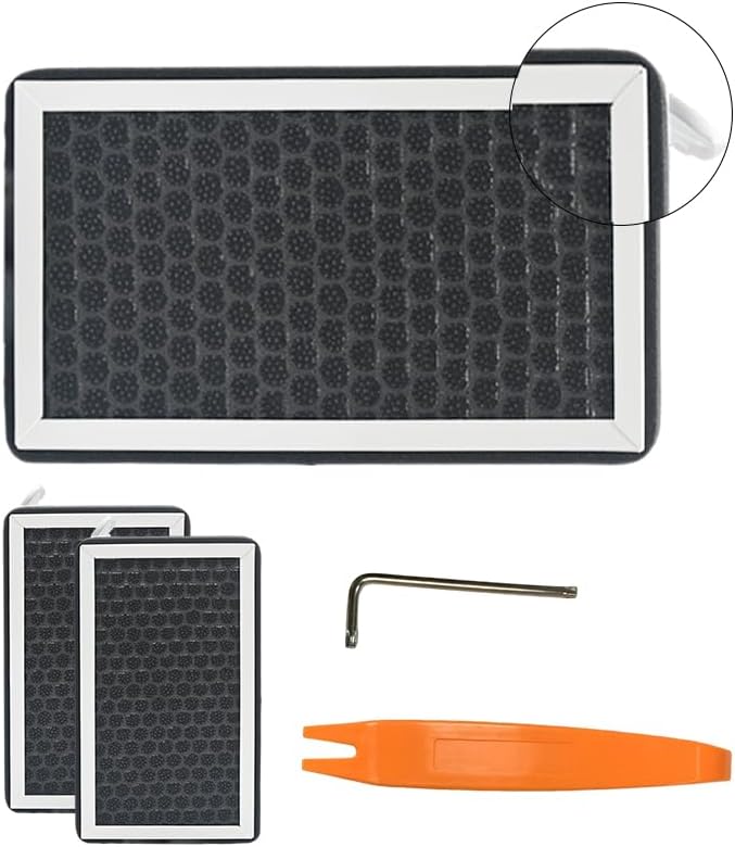 Leycaiusen-Premium HEPA Activated Carbon Cabin Air Filter for Tesla Model 3/Model Y - 2 Pack