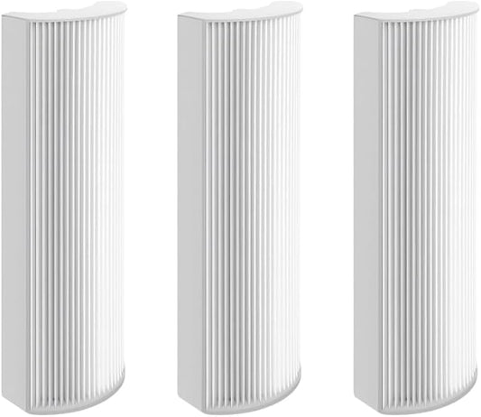 Nispira True HEPA Air Filter Replacement Compatible with Envion Therapure Air Purifier Models TPP220, TPP220F, TPP220H & TPP220M - 12.5” x 4.35” x 2.1” (3 Pack)