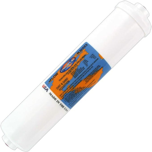 Omnipure (K2540-KK) 10"x2" Inline K-Series T40 GAC Coconut Carbon 3/8" Quick Connect