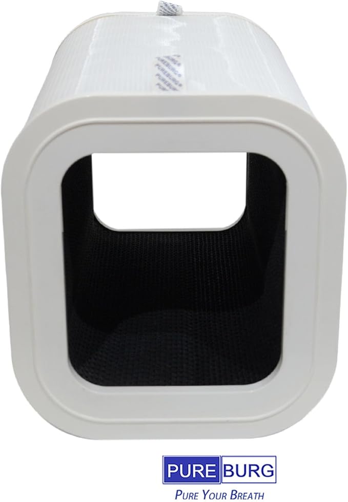PUREBURG Replacement Filter Compatible with Membrane Solutions MS601 Air Purifier,H13 True HEPA Activated Carbon 4-Stage Filtration Air Clean Dust VOCs Odor