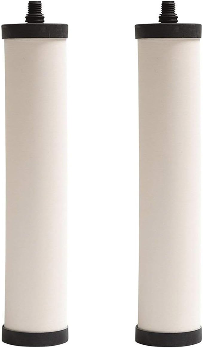 Doulton M15 UltraCarb Ceramic Drinking Water Filter Candle for Franke 02, Franke Triflow, Filterflow, All 1st Gen Steel and 2nd Gen Plastic Housings ¦ FRX01 ¦ 10 inch ¦ M15 Thread ¦ W9223021 (2 Pack)