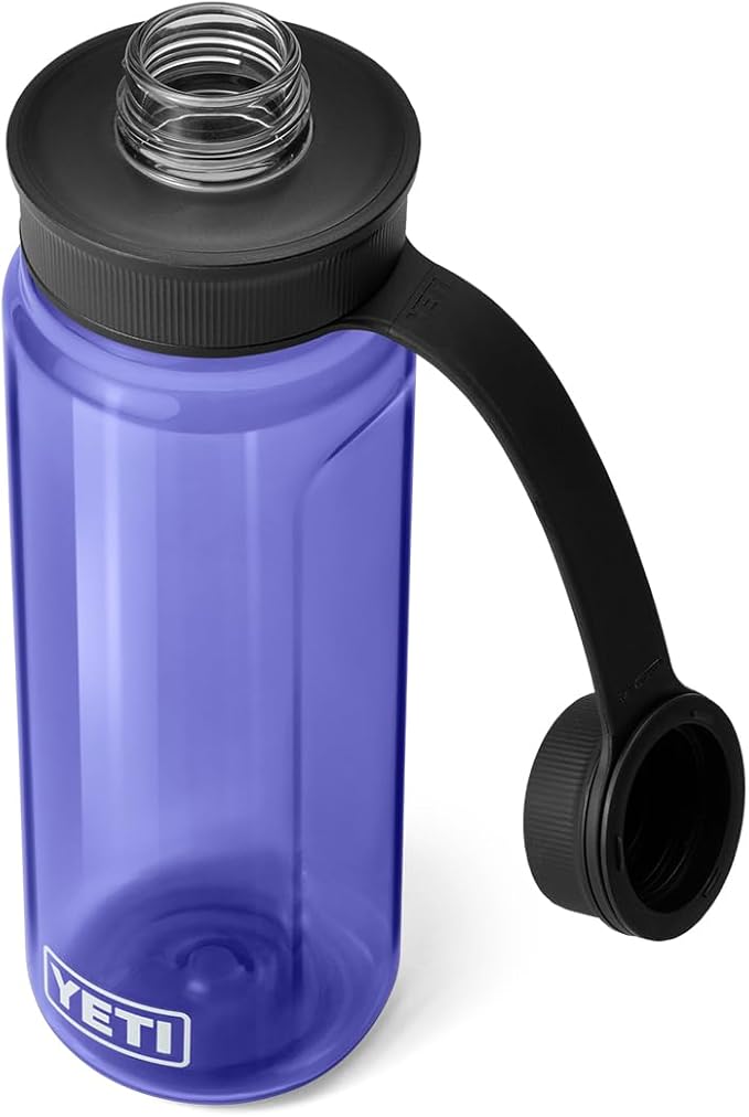 YETI Yonder Water Bottle with Yonder Tether Cap, Lightweight, Leakproof and BPA-Free