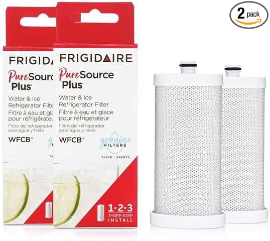 Frigidaire WFCB PureSource® Plus Refrigerator Water Filter Replacement | Set of 2