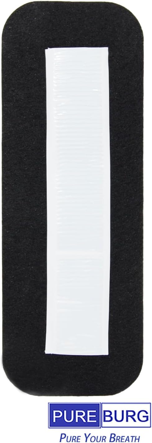 PUREBURG 20-piece Replacement Deodorization Filter For Ceiling Fan All Blade Types Activated Carbon Filters for Home Bedroom Kitchen Office