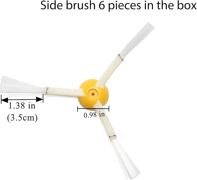 Replacement Parts Accessories Compatible for iRobot Roomba 675 670 665 690 692 694 671 677 650 655 614 Side Main Roller Brush Filter