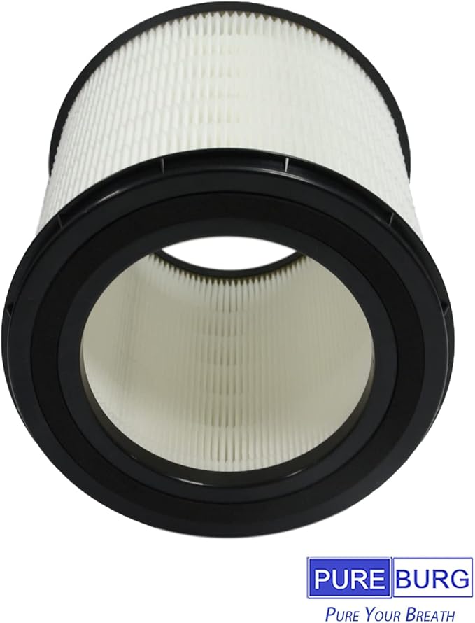 PUREBURG FLT4700 Replacement Filter Set Compatible with GermGuardian AC4700 AC4700BDLX AC4711W AC4625 AC4625WDLX Air Purifiers, FLT47CB4 Filter M,H13 HEPA