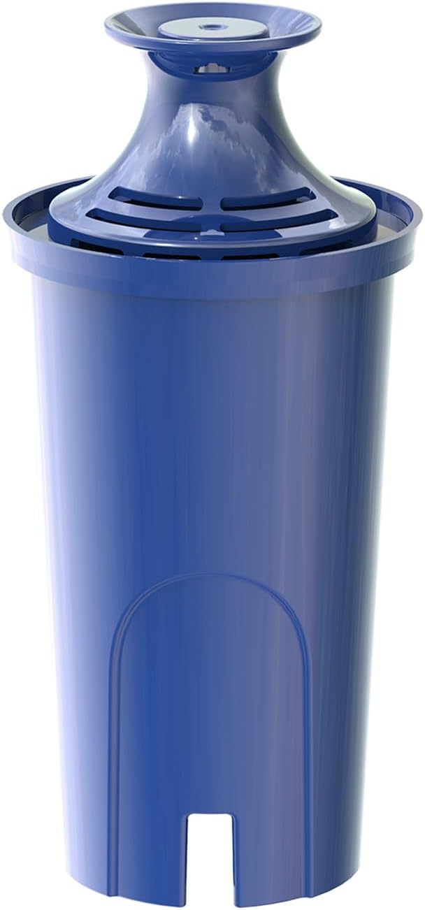 Replacement Alkaline Filters for All Brita® Pitchers and Dispensers, Fits Brita® Classic OB03, Mavea® 107007, and More, NSF/ANSI 42 Certified, Last Up to 2 Months or 40 Gallons (Pack of 1)