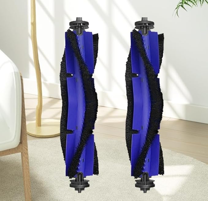 Replacement Main Rolling Brush Set for Eufy X8, Long Lasting and Durable, Spare Accessories for eufy robovac x8 (2Pcs Roller Brush)