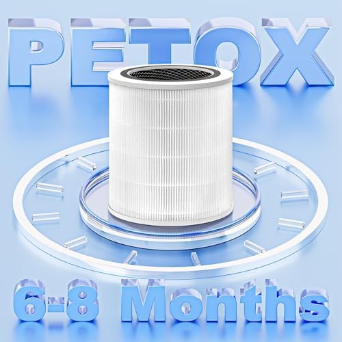 Core 400S Replacement Filter for LEVOIT Core 400S and Core 400S-P Smart WiFi Air Purifier, 3-in-1 H13 True HEPA Activated Carbon Filter, Core 400S-RF (LRF-C401S-WUS), White, 2 Pack