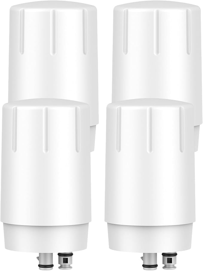 Faucets Filter Cartridge, Replacement for Faucet,Brita® 36311 On Tap Water Filtration System, FR-200, FF-100 Replacement, NSF Certified, White (Pack of 4)