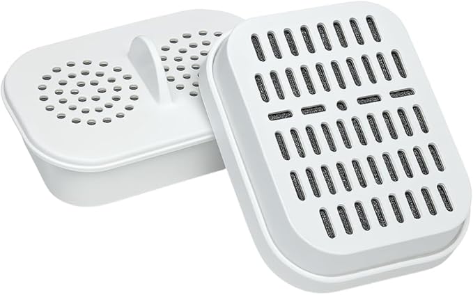 Nispira NFP-100 NFP100 Filter Replacement for Nakii Water Pitcher Dispenser Removes Chlorine, Lead, Odor, Color Reduce Water Hardness Pack of 6