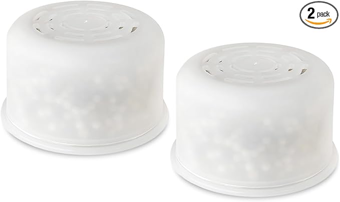 Shower Head Filter Replacement Cartridge Compatible with All Canopy Handheld & Fixed Filtered Shower Head, Shower Filter For Hard Water, 2Pack (Canopy 2-pcs)