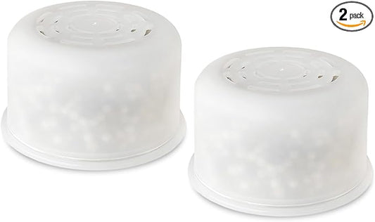 Shower Head Filter Replacement Cartridge Compatible with All Canopy Handheld & Fixed Filtered Shower Head, Shower Filter For Hard Water, 2Pack (Canopy 2-pcs)