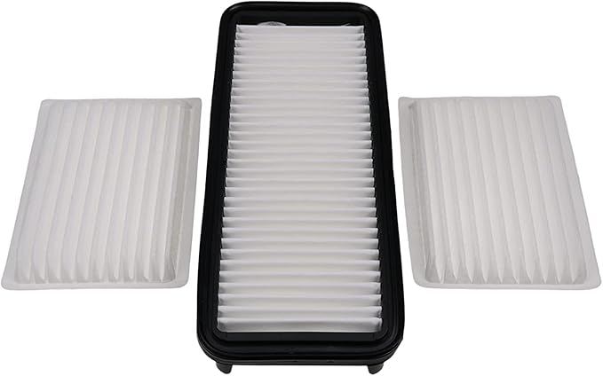 Cab Air Filter Kit T1855-71600 & 6A671-75090 014520-0804 Compatible with Kubota Tractor B2650 B3000 B3030 B3350 M5040 M5140 M6040 M7040 L3240 L3540 L3560 L3940 SVL75-2C SVL75C SVL90-2C SVL90C