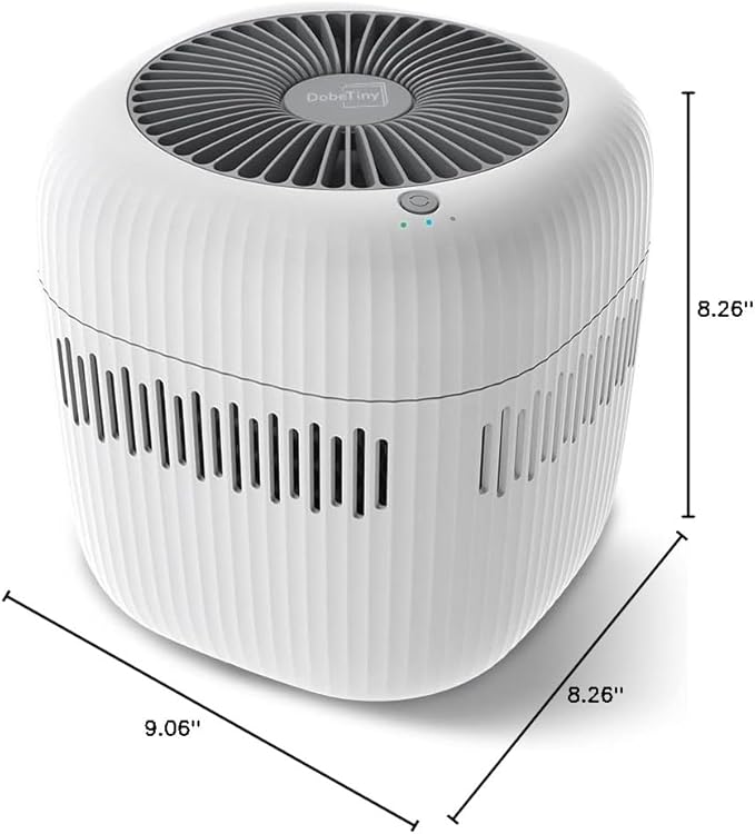 Humidifiers for Bedroom,No Mist Evaporative Humidifier（2.5L）, Replaceable Filter with Adjustable night light,Auto Shut-Off