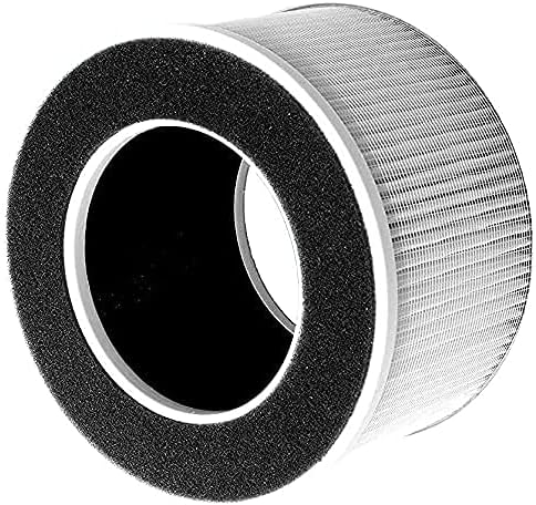 Nispira True HEPA Air Filter Replacement Compatible with Membrane Solutions MSB3 Air Purifier, 2 Packs