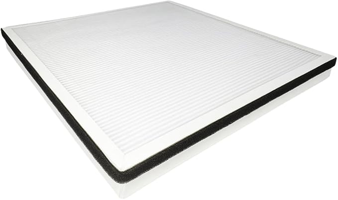 Nispira 3-in-1 Vital 100-RF HEPA Activated Carbon Filter Replacement For Levoit Air Purifier Vital 100 | Removes Smoke, Dust, VOCs Chemcial | 1 Pack