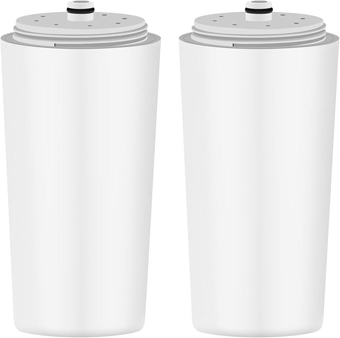 Water Replacement Filter for Shower Head,Compatible with Aquasana AQ-4100,AQ-4100NSH,AQ-4105,AQ-4105CHR,AQ-4125 Shower Head Cartridge.(2Pack)