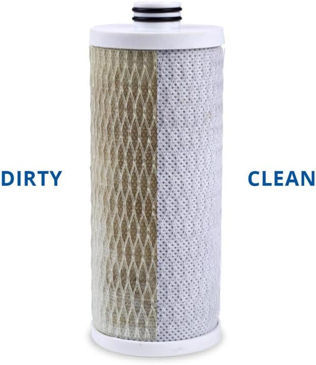 Aquasana Replacement Filter Cartridges (Stages 1 & 3) for OptimH20 Reverse Osmosis Under Sink Water Filter System - Not Compatible with SmartFlow systems - AQ-RO3-R