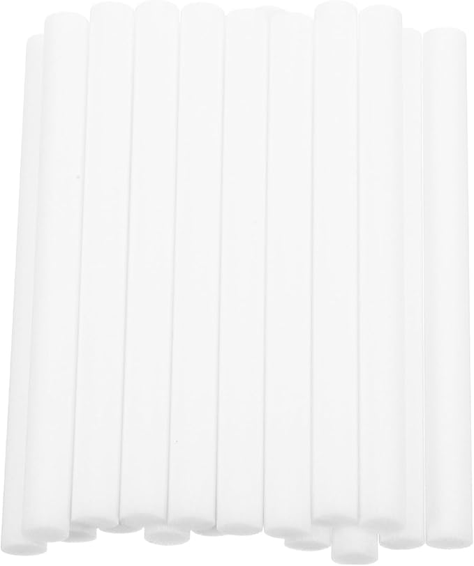 FRCOLOR 150pcs Essential Oil Diffuser Sticks Aromatherapy Car Diffuser Sponges Humidifier Filter Replacement Wick Absorbent Sticks