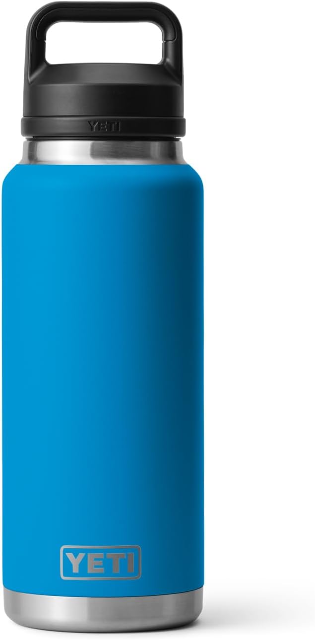 YETI Rambler 36 oz Bottle, Vacuum Insulated, Leakproof, Stainless Steel with Chug Cap