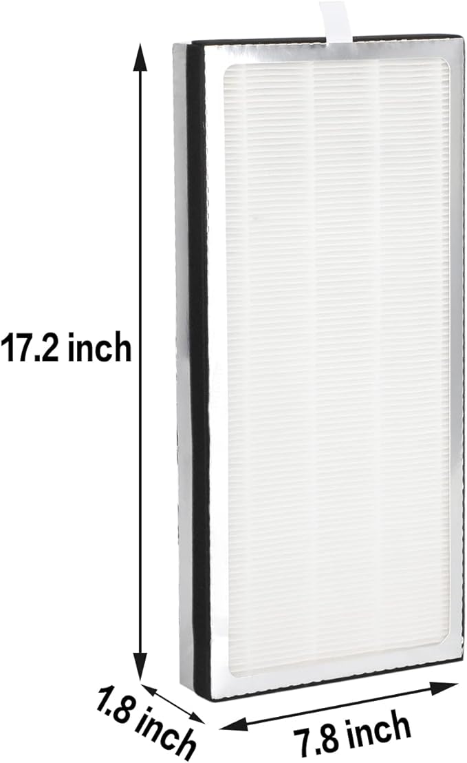 2 Pack 40 Replacement Filter H13 HEPA 40 Filter - Compatible with Modify 40 Series, 3-in-1 Filters Contains High-Efficiency Activated Carbon