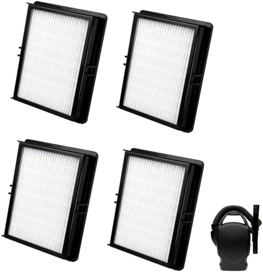 4 Pcs HF1000 HEPA Filters Compatible with Oreck Buster BB1000 Vacuum, Replacement Parts for BB1100, CC1600 Series