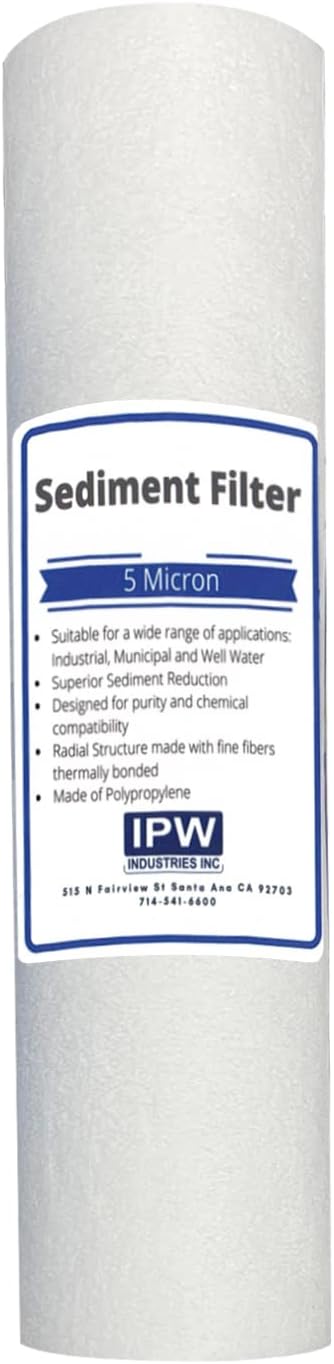 IPW Industries, Inc.|50 GPD Reverse Osmosis Water Filter Replacement Kit for Pentek RO-2550 – Sediment & Carbon Filter, RO Membrane, & Inline Filter