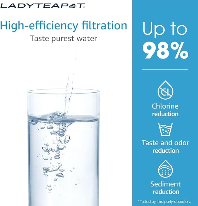 F-2000 Water Filter, Compatible With InSinkErator F-2000, F-1000, Water Filter Replacement (2 Pack)