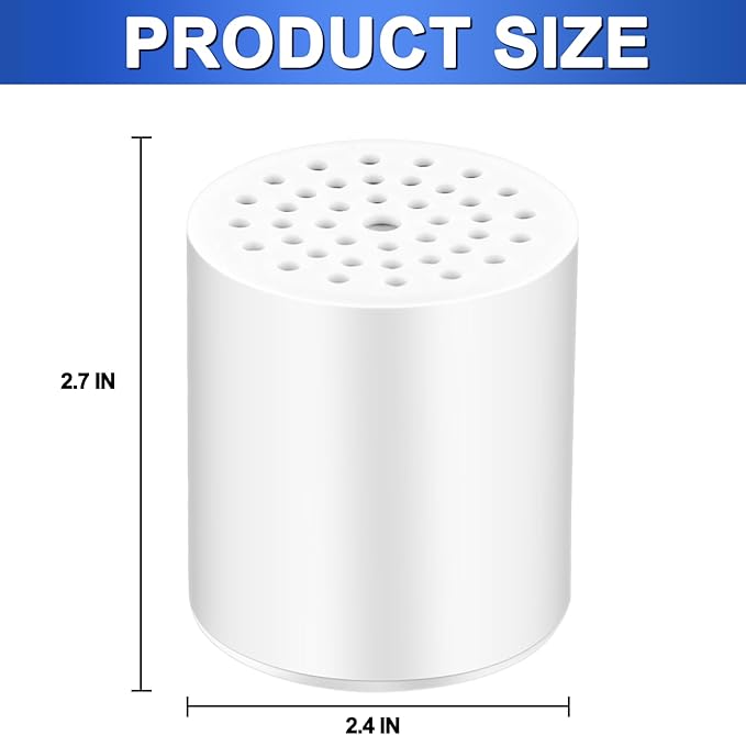 4 Pack 15 Stage Shower Filter Replacement Cartridge Filter with Vitamin C Shower Head Replacement for Hard Water by Cenipar