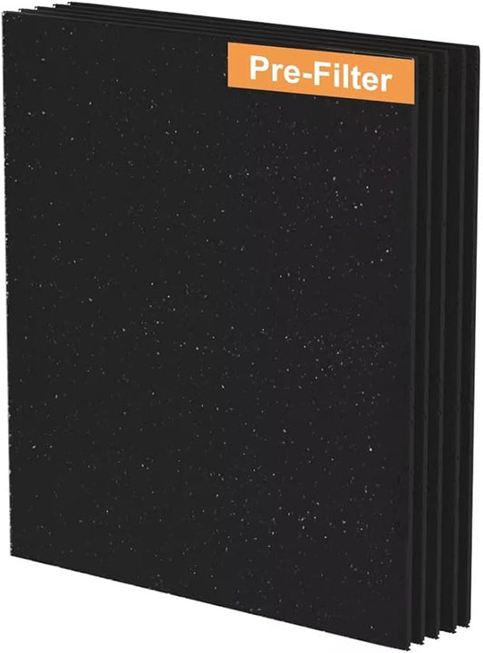 FURGO HA-360 Activated Carbon Pre-Filters Replacement Set - 5-Pack Pre-Filters for Pet Hair & Odor Control - Compatible HA-360 Air Purifier - Enhanced Air Freshness